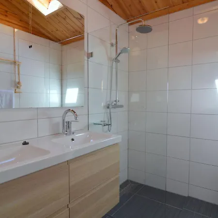 Finnish Bungalow With Garden, A Modern Bathroom, Near Harderwijk, Veluwe